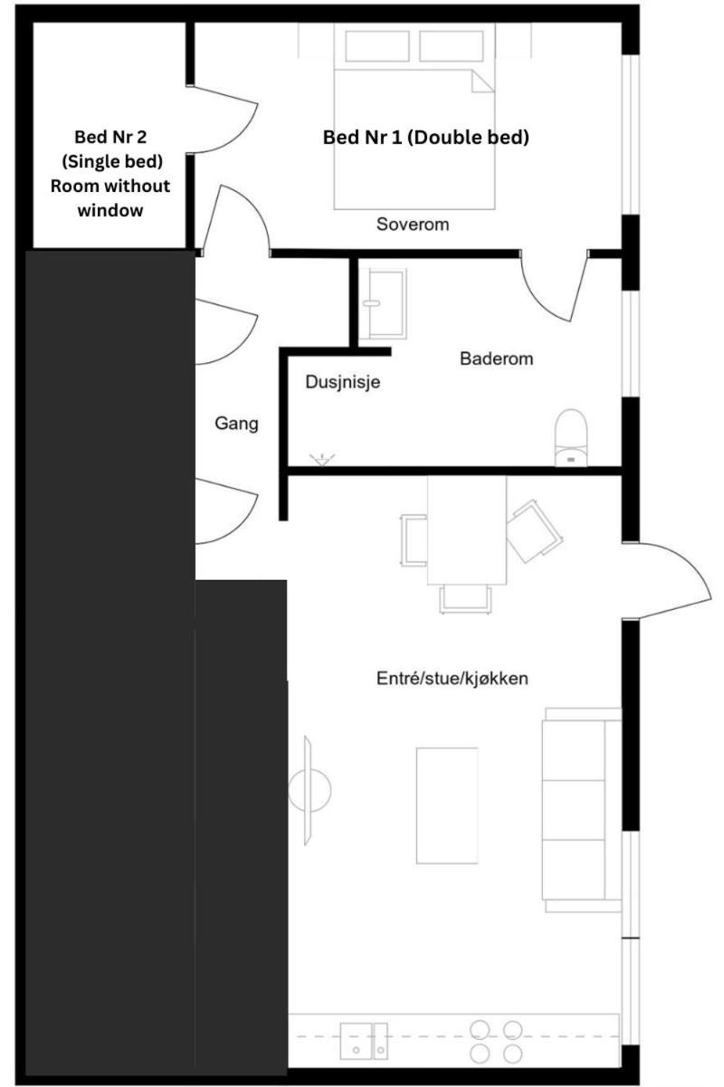 Apartment In Lillestrom With Free Parking And Great View, Sleep 3 People Lillestrøm Exterior foto